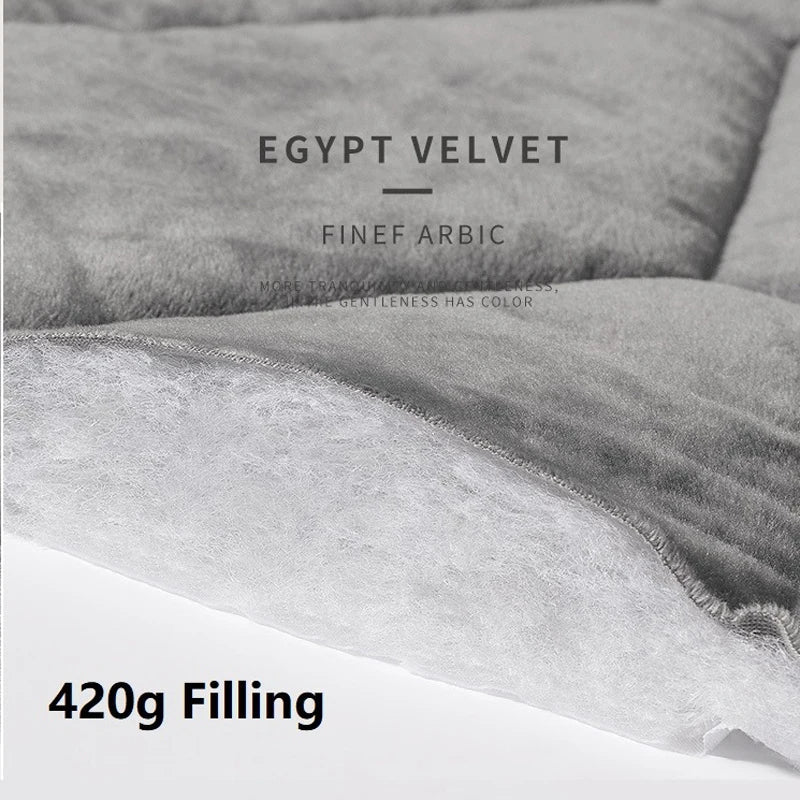 Anycozy Headboard Cover Dark Gray Criss Cross Pattern Quilted Velvet Cover 140x70cm