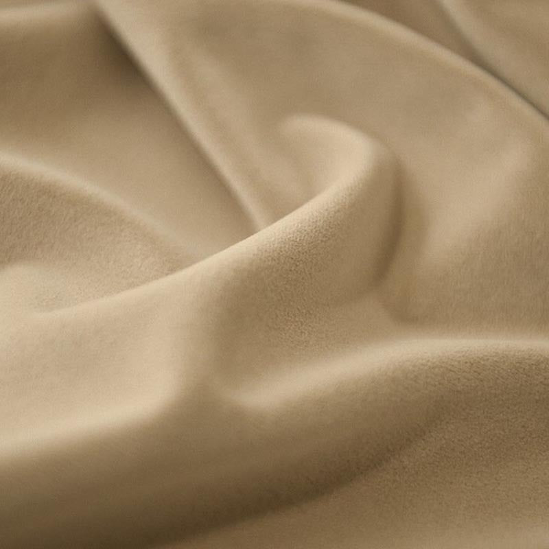 Anydrape Curtains Dark Peach Velvet Blackout Window Drape 100cm