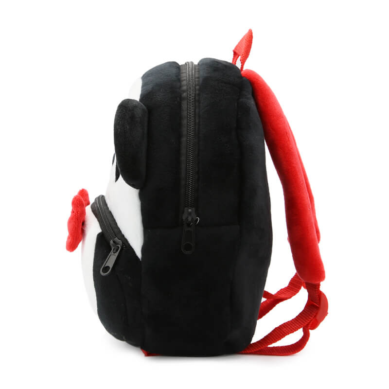 Anykidz 3D Black Panda Kids School Backpack