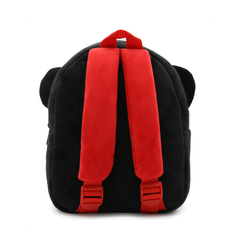 Anykidz 3D Black Panda Kids School Backpack