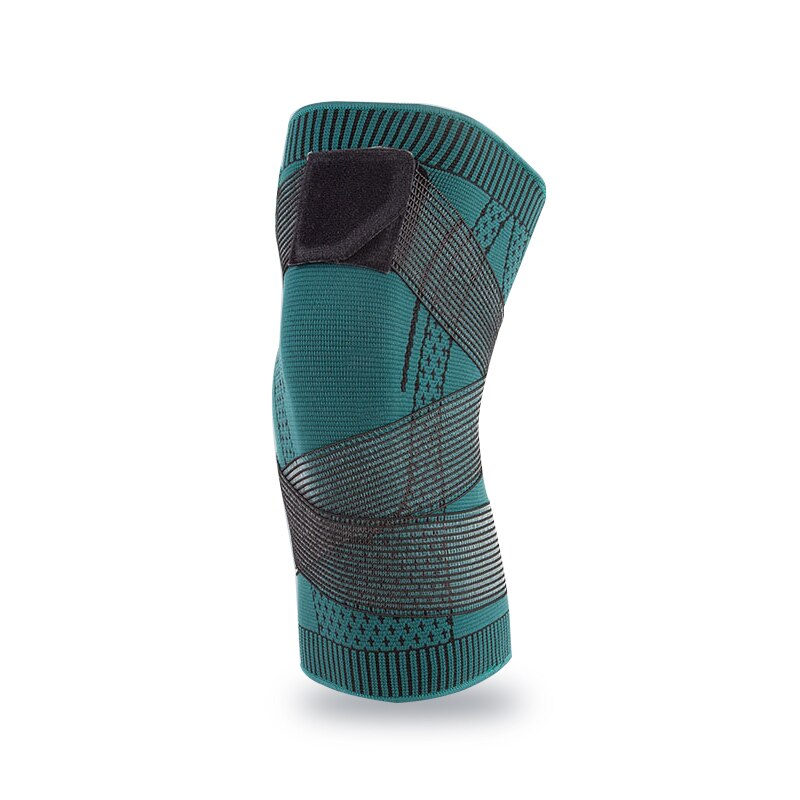 Anyfit 1PC Sports Kneepad 15cm Green Elastic Fitness Gear
