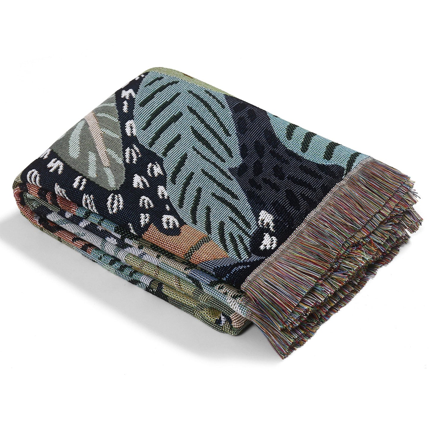 Anycozy Tiger Throw Blanket with Tassel
