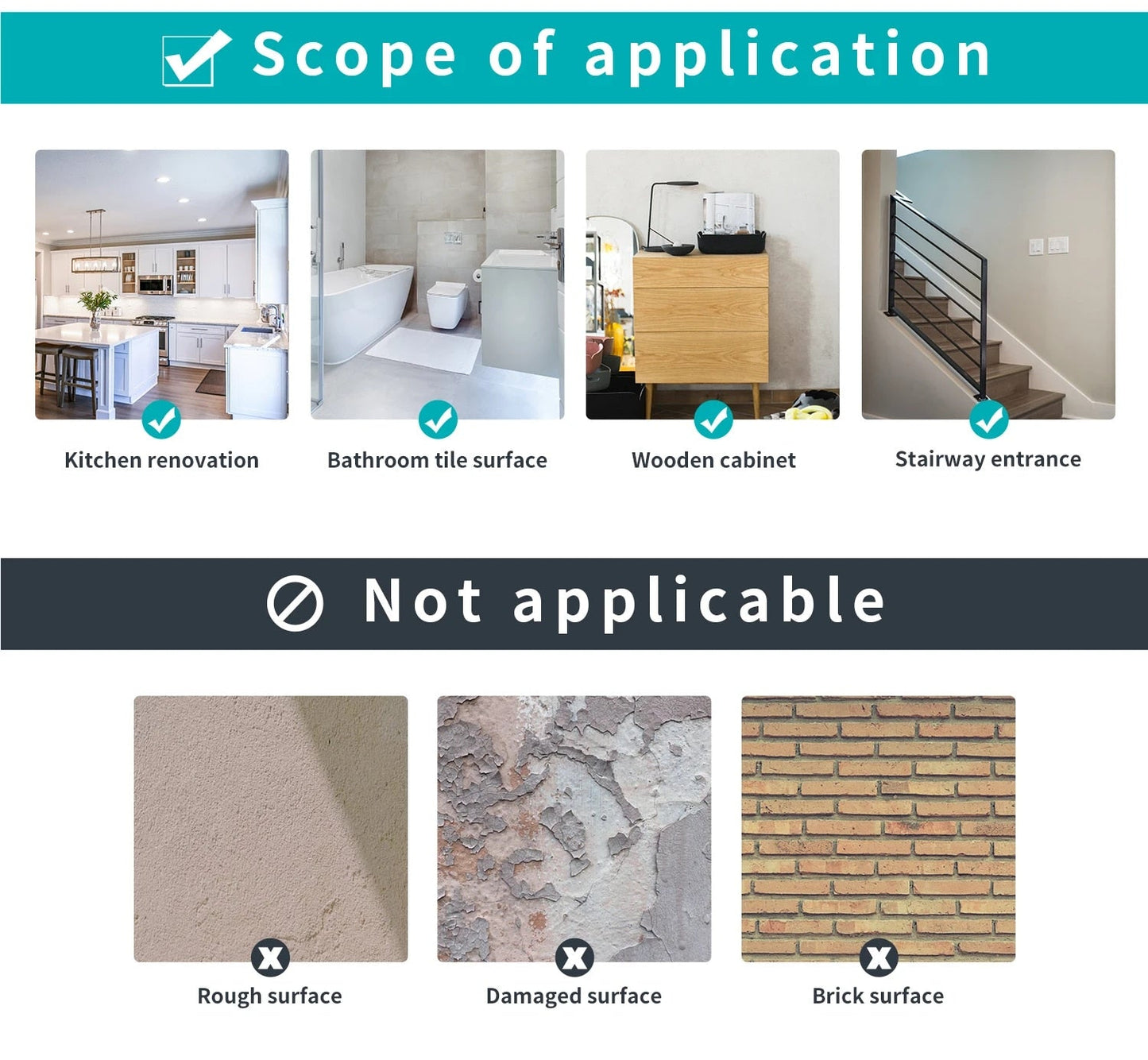 Anyhouz Wallpaper Blue Beige 10cmx10cm 24 Pcs Modern Retro Style PVC Tile Stickers