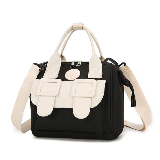 Anymom Mommy Diaper Bag Black Backpack Big Capacity Handbag