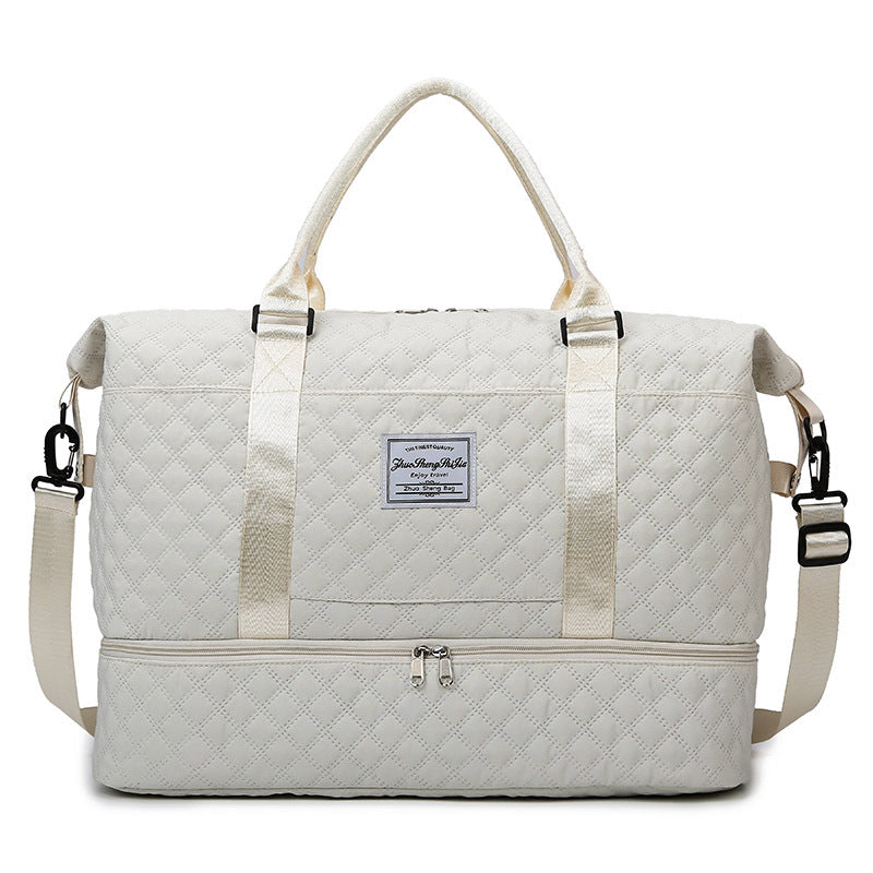 Anymom Mommy Diaper Bag Beige Handbag Waterproof Tote Bag