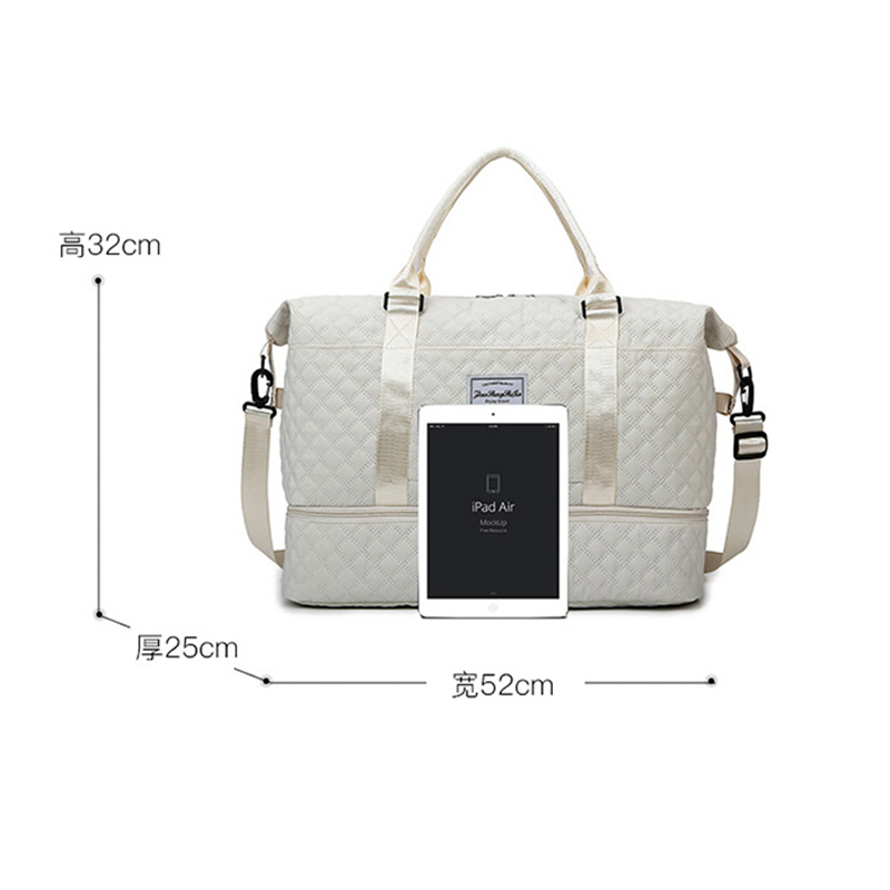 Anymom Mommy Diaper Bag Beige Handbag Waterproof Tote Bag