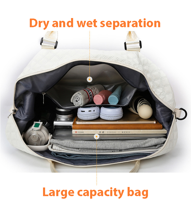 Anymom Mommy Diaper Bag Beige Handbag Waterproof Tote Bag