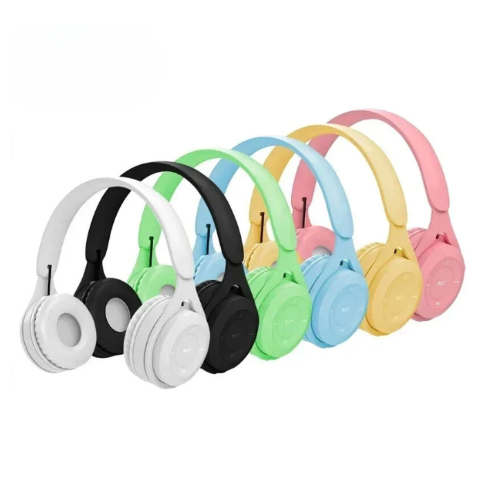 Anymob Headphone Pink Y08 Bluetooth Wireless Headset