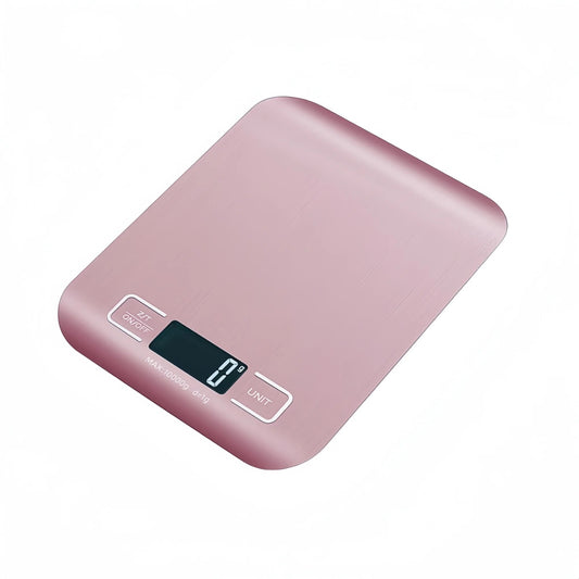 Anygleam Rose Gold Stainless Home Kitchen Scale 10Kg Digital Display