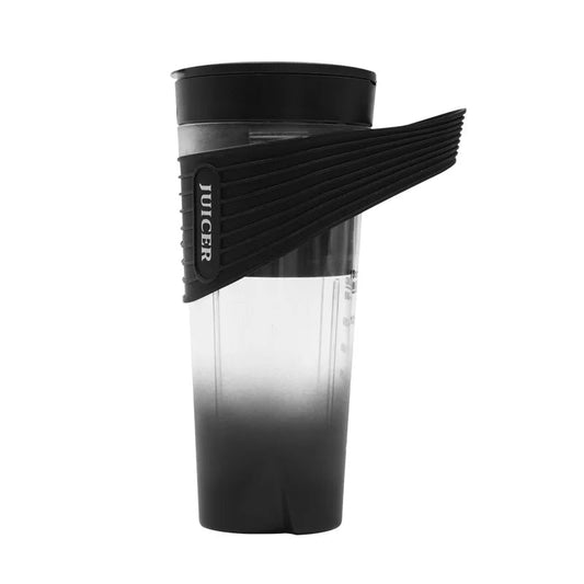 Anymob Mini Juicer Black 460ml Rechargeable Blender With Straw