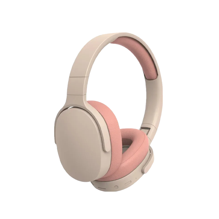 Anymob Headphone Pink Bluetooth P2961 9D Stereo Music Headset