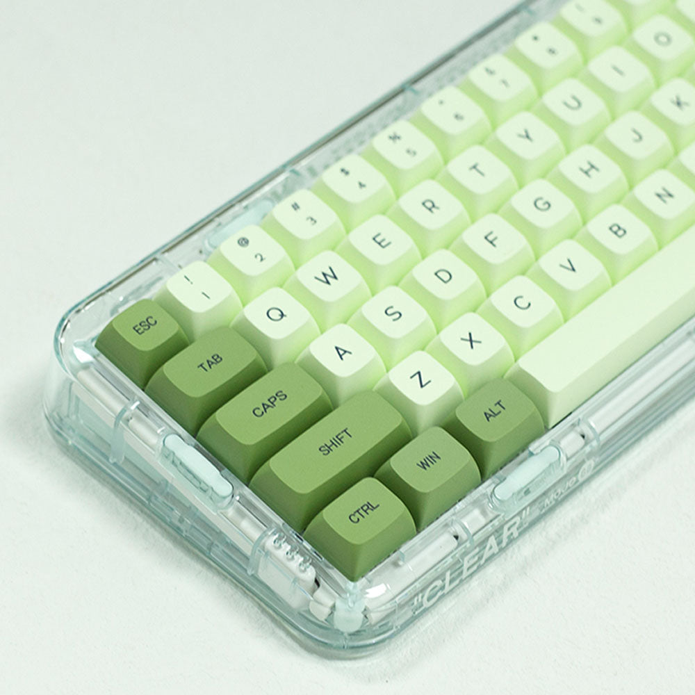 Anymob Keycap Keyboard Olive Green 124 Japanese Dye Bag Pack