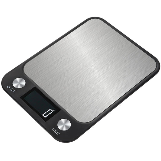 Anygleam Gray Stainless Kitchen Scale 5Kg Digital Display