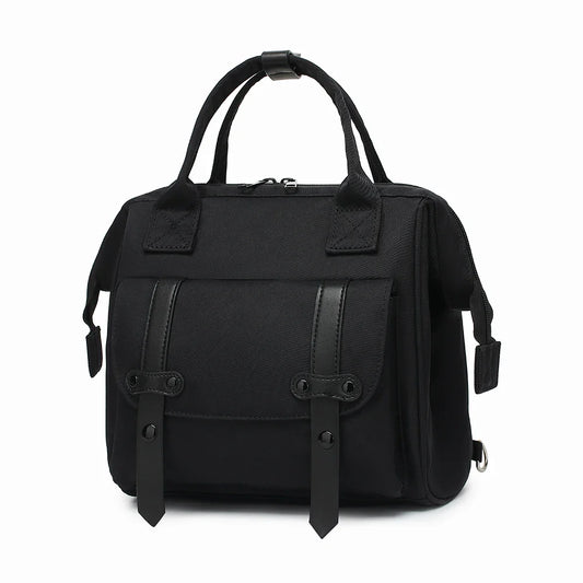 Anymom Mommy Diaper Bag Black Waterproof Backpack
