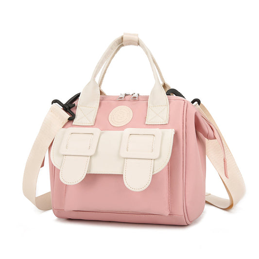 Anymom Mommy Diaper Bag Pink Backpack Big Capacity Handbag