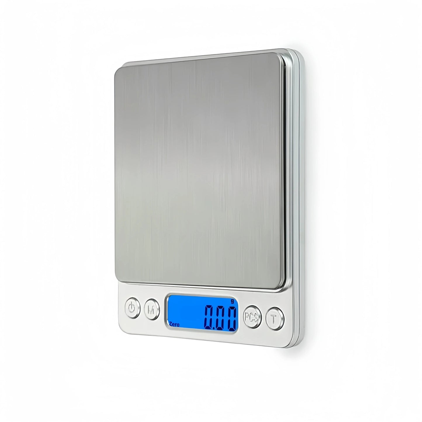 Anygleam Silver Electronic Food Weighing Scale 1Kg Digital Display