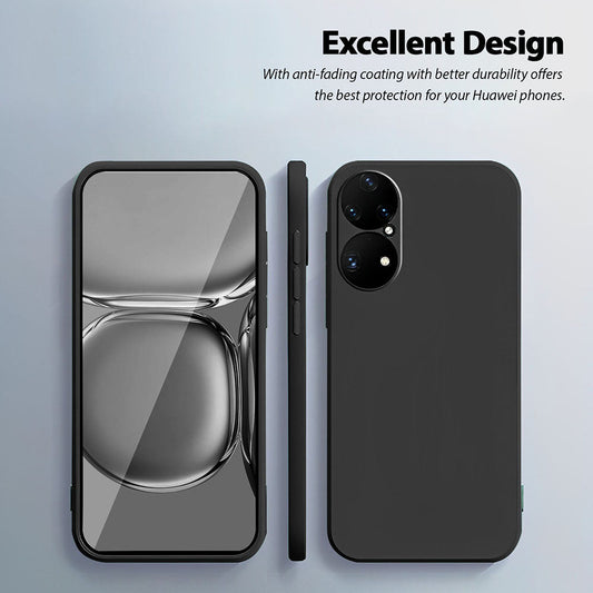 Anymob Huawei Phone Case Mint Full Lens Protection Silicone Soft Cover