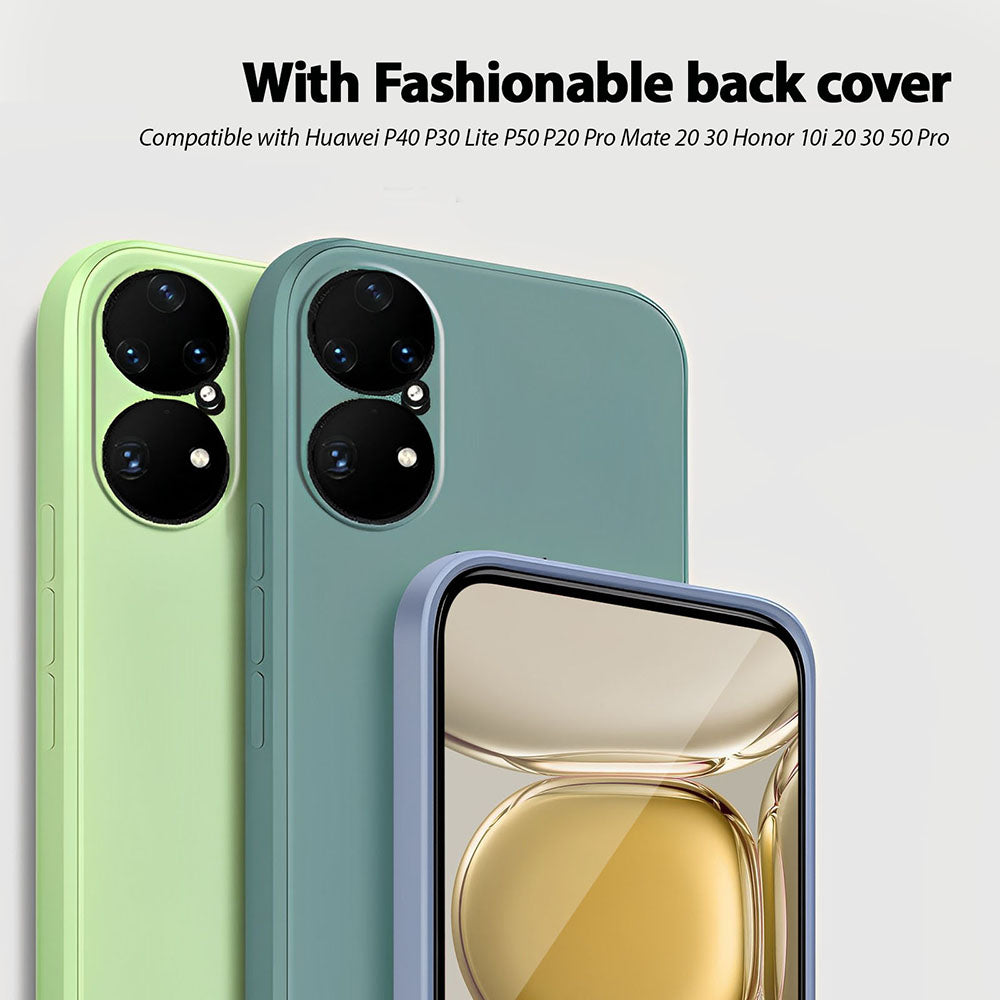 Anymob Huawei Phone Case Pantone Full Lens Protection Silicone Soft Cover