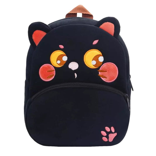 Anykidz 3D Black Cat Kids School Backpack