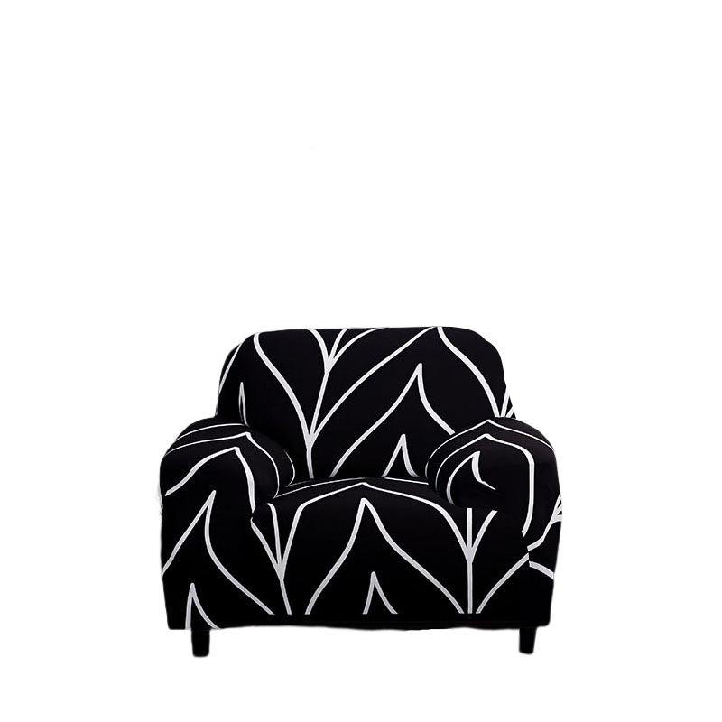 Anyhouz Sofa Cover Black Style 1 Seater