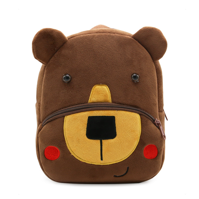 Anykidz 3D Coffee Bear Kids School Backpack