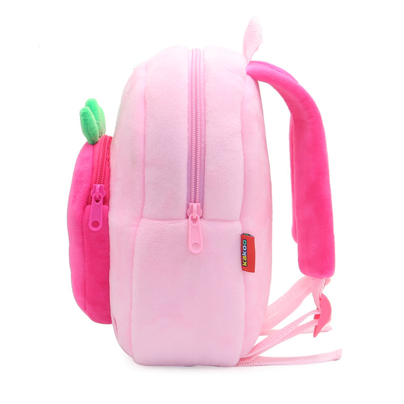 Anykidz 3D Pink Strawberry Kids School Backpack