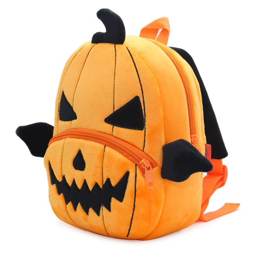 Anykidz 3D Orange Pumpkin Kids School Backpack
