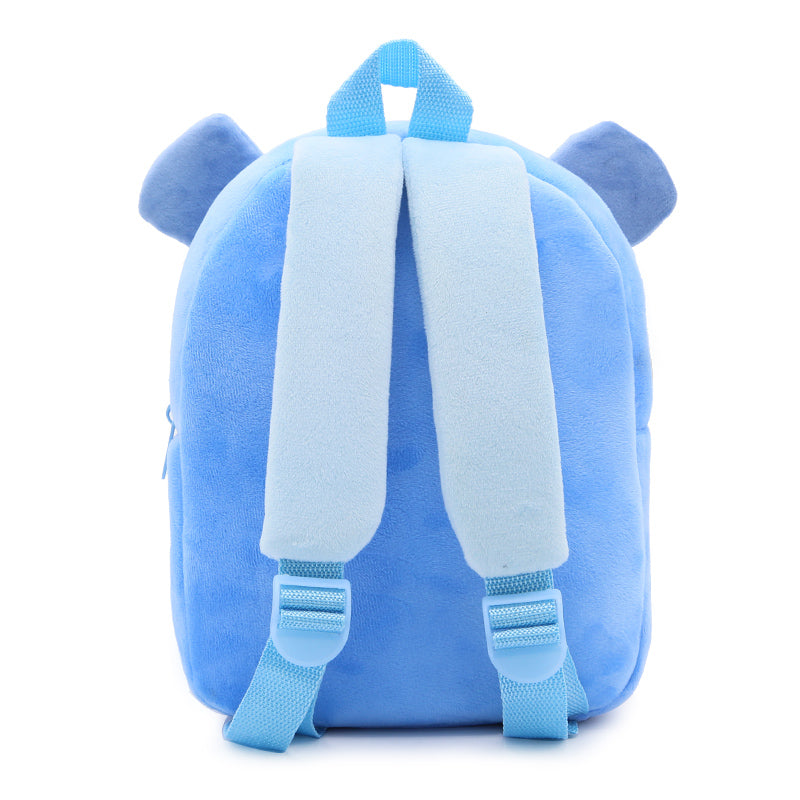 Anykidz 3D Blue Hippo Kids School Backpack