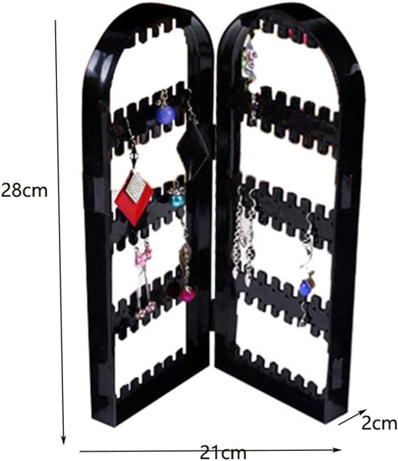 Anyhouz Jewelry Shelf Stand Holder 3 Black Fans