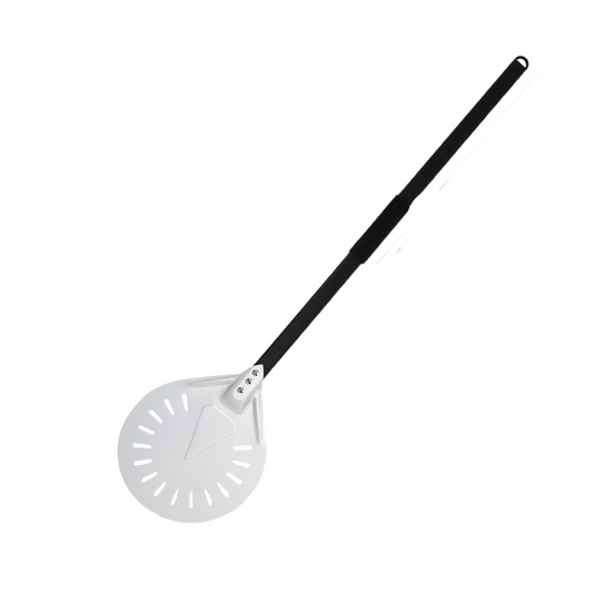 Anygleam Pizza Shovel 102.5cm Silver for Perforated Peel