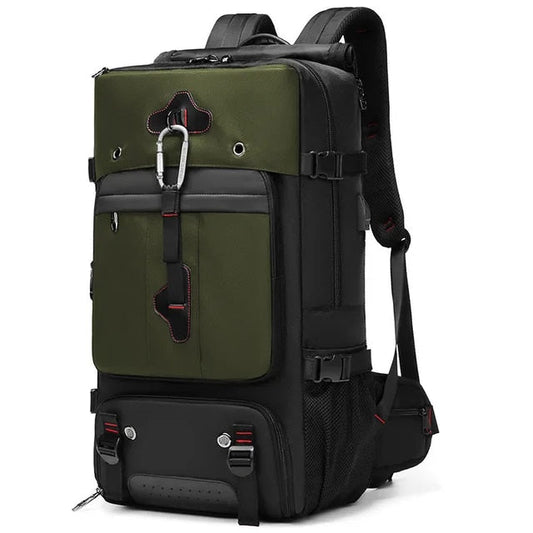 Anypack Backpack Green Black Large Bag Pack 80L