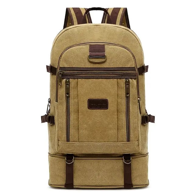 Anypack Backpack Khaki Travel Bag 60 Liters