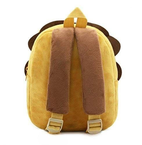 Anykidz 3D Brown Lion Kids School Backpack