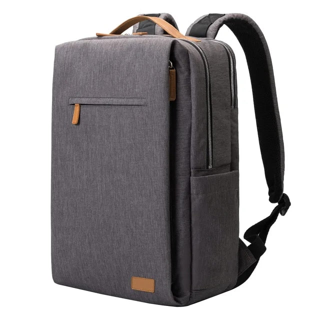 Anypack Backpack Light Gray Multifunctional Backpack USB Charging