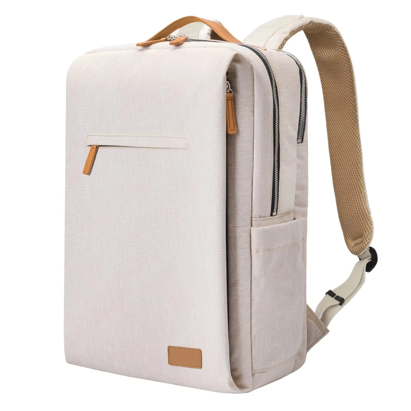 Anypack Backpack White Multifunctional Backpack USB Charging