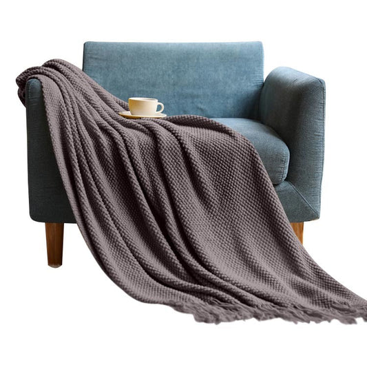 Anyhouz Throw Blanket Dark Gray 127*172cm