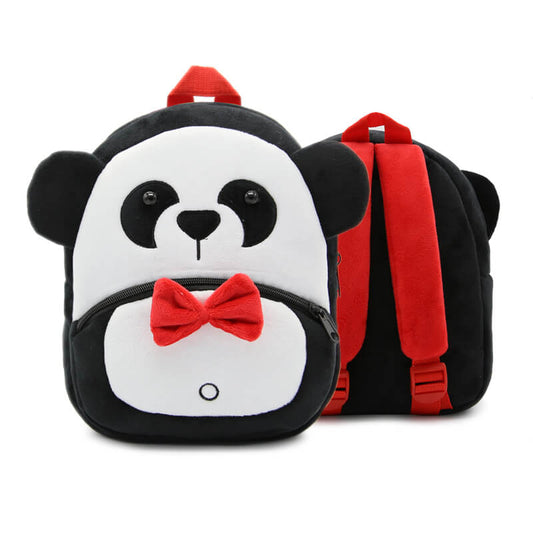 Anykidz 3D Black Panda Kids School Backpack