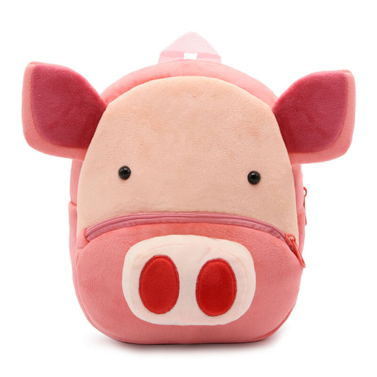 Anykidz 3D Pink Pig Kids School Backpack