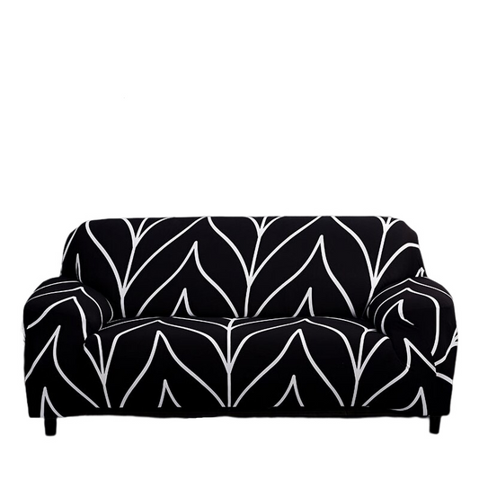 Anyseat Sofa Cover Black Style 4 Seater