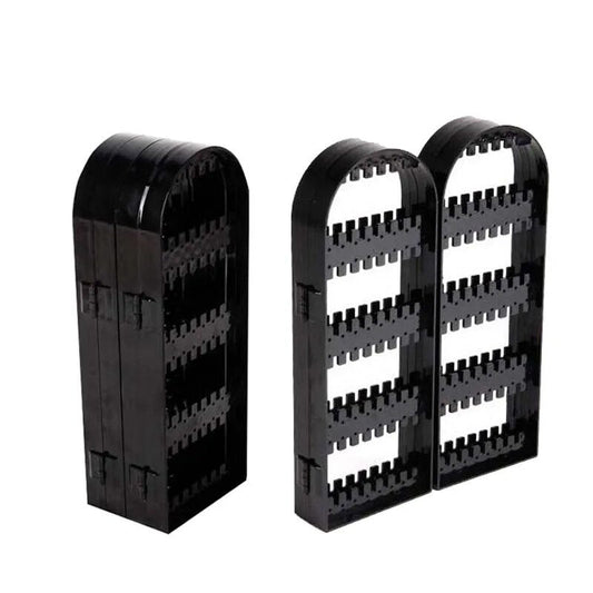 Anyhouz Jewelry Shelf Stand Holder 3 Black Fans