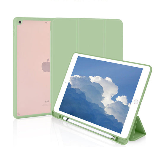 Anymob iPad Case Light Green Acrylic Split Magnetic Case w/ Pen Slot For iPad mini5(7.9 )2019