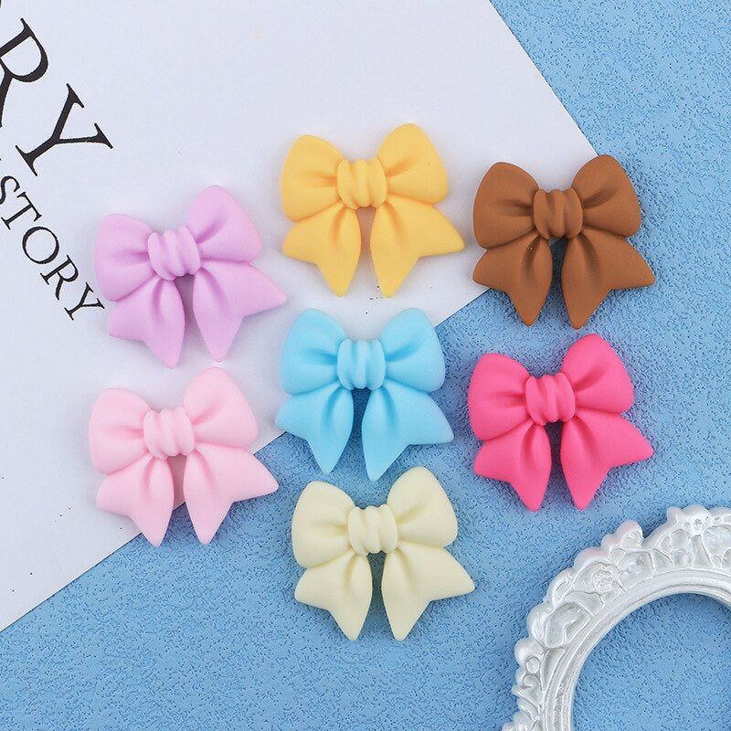 Anykidz 6pcs Bow Design Shoe Charm Accessories Jeans Clogs Pendant Pin Designer Ornament Jibbitz for Crocs