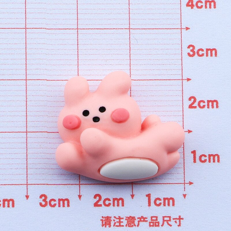 Anykidz 6pcs Little Blush Flying Animal Design Shoe Charm Accessories Jeans Clogs Pendant Pin Designer Ornament Jibbitz for Crocs