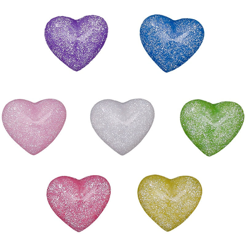 Anykidz 7pcs Crystal Flower Design Shoe Charm Accessories Jeans Clogs Pendant Pin Designer Ornament Jibbitz for Crocs