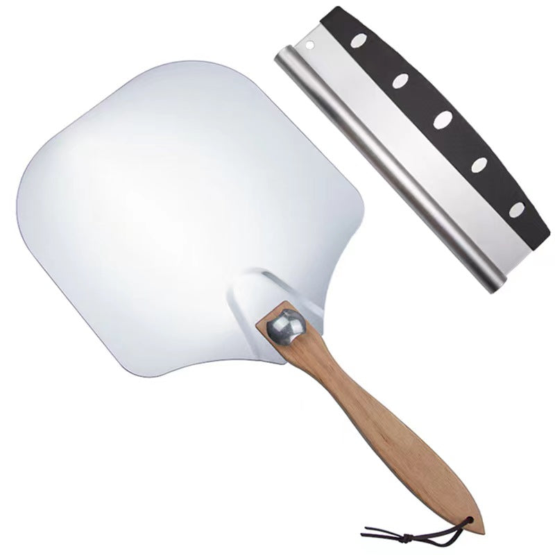 Anygleam 12*14 Inch Pizza Cutter and Shovel Oxidation