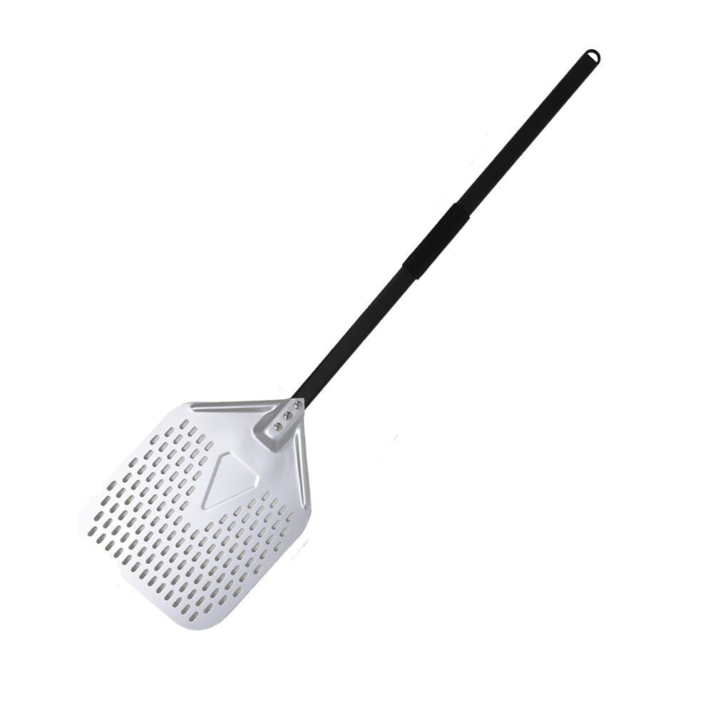 Anygleam Pizza Shovel 25cm X 106cm Silver for Perforated Peel