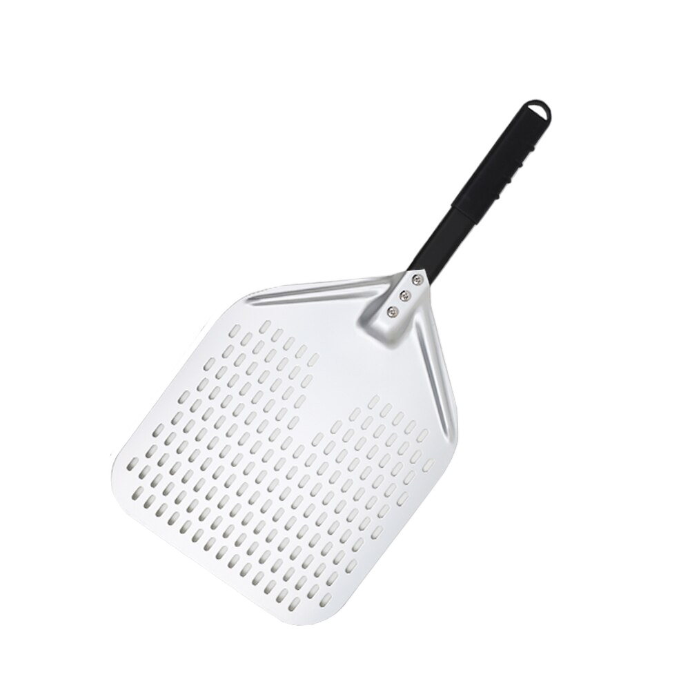 Anygleam Pizza Shovel 30 cm x 59cm Silver for Perforated Peel