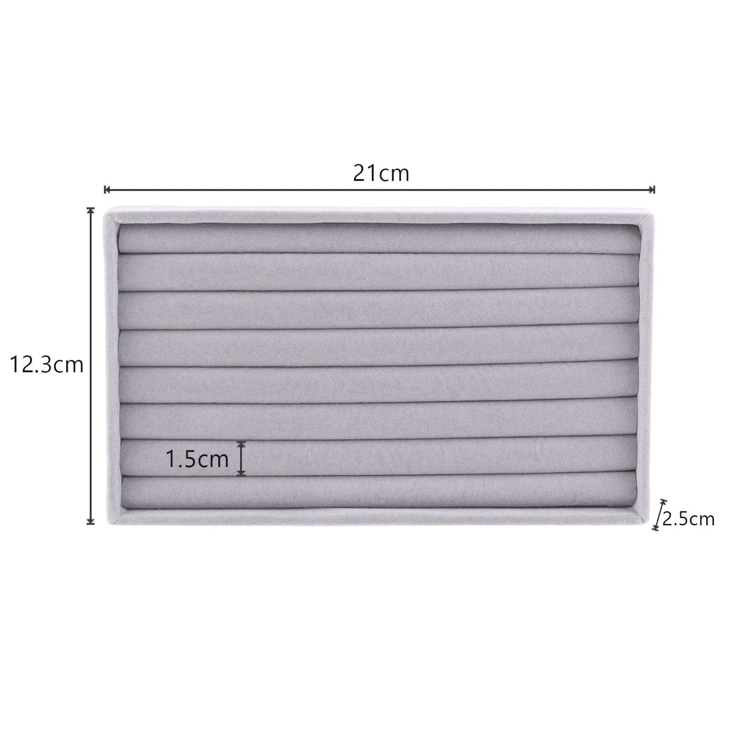 Anyhouz Jewelry Storage Grey Design G Display Tray Drawer Storage