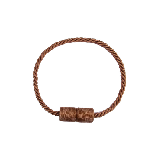 Anyhouz Curtain Tie Brown Magnetic Curtain Tieback