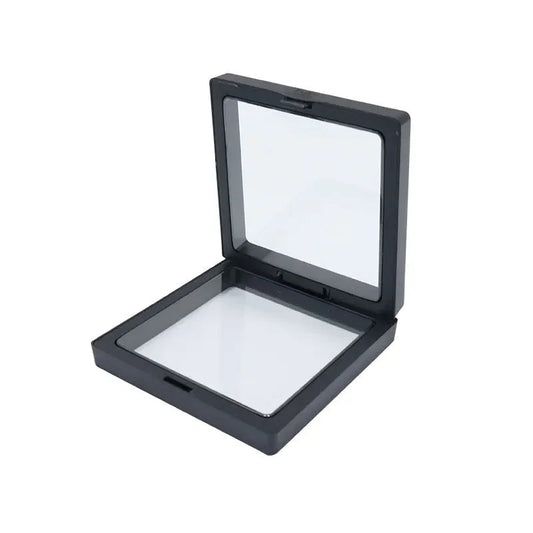 Anyhouz Jewelry Storage 10PCS Black Set 3D Floating Display Case Stands 11x11cm